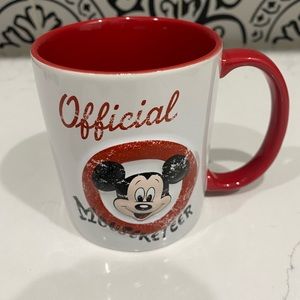 NEW Disney Parks Official Mouseketeer Mickey Mouse White Ceramic Coffee Mug